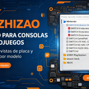 Modulo xinzhizao para diagramas de consolas de videojuegos.