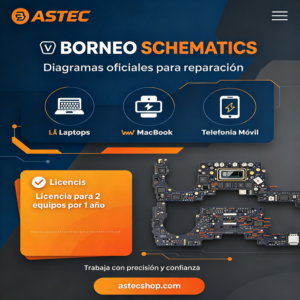 Licencia para programa Borneo Schematic 1 usuario 2 equipos
